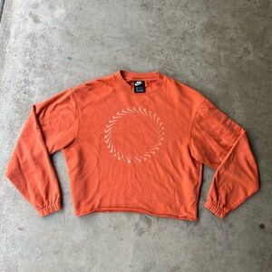 Women's Rust Nike Sweatshirt